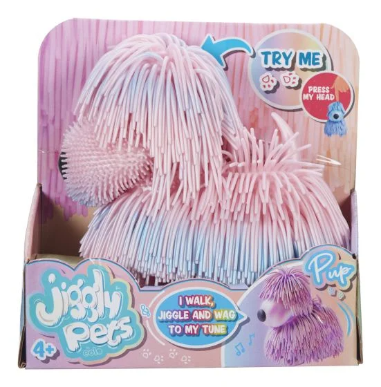 Jiggly Pets Pups Pearlescent Pink