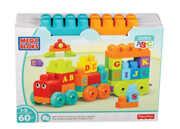 Mega Bloks ABC Learning Train