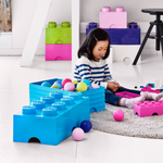 LEGO® Storage Brick - 8 Knobs