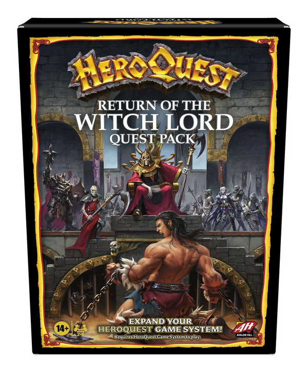 Avalon Hill HeroQuest Return Of The Witch Lord Quest Pack