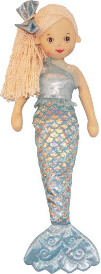 22" Isla Mermaid Rag Doll