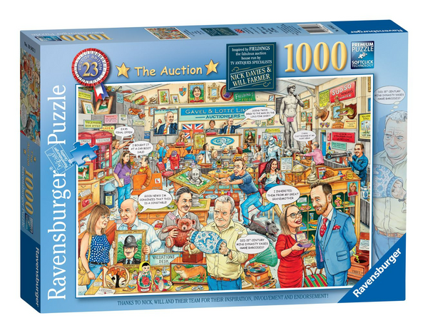 Best Of British No.23 The Auction 1000 Piece Jigsaw Puzzle