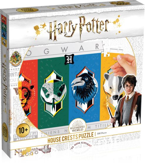 Harry Potter House Crests 500 Piece Jigsaw Puzzle