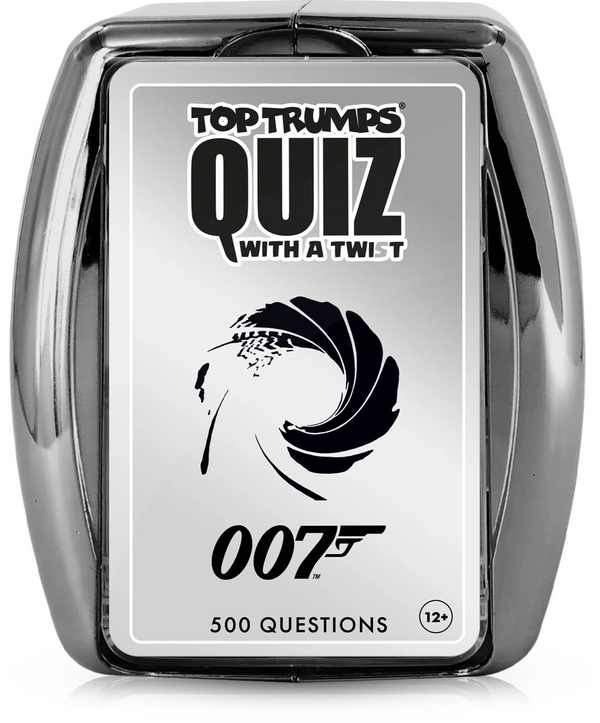 James Bond 007 Top Trumps Quiz Card Game