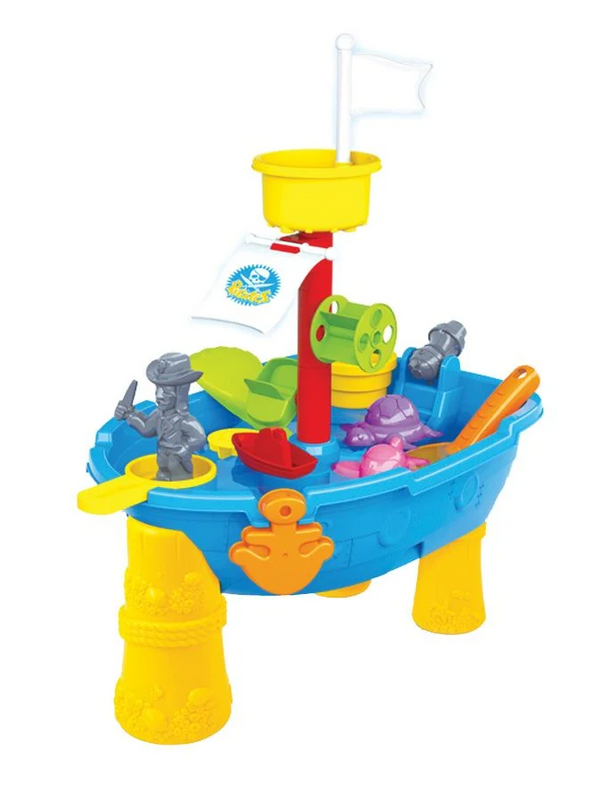 Pirate Ship Sand & Water Table 24pcs