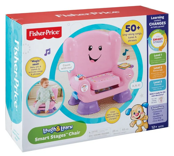 Fisher Price Laugh & Learn Smart Stages Pink Chair