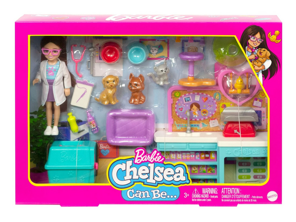 Barbie Chelsea Vet Playset