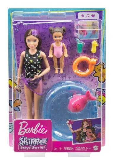Barbie Babysitter Pool & Toddler