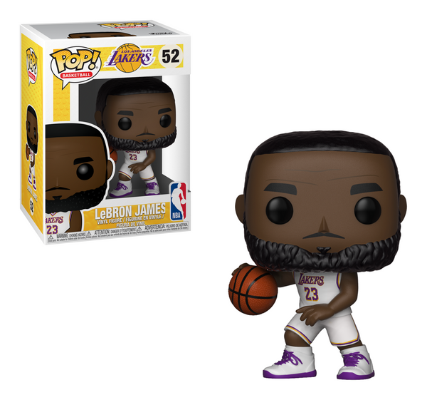 Funko Pop! Basketball - Lakers - Lebron James (White Uniform)