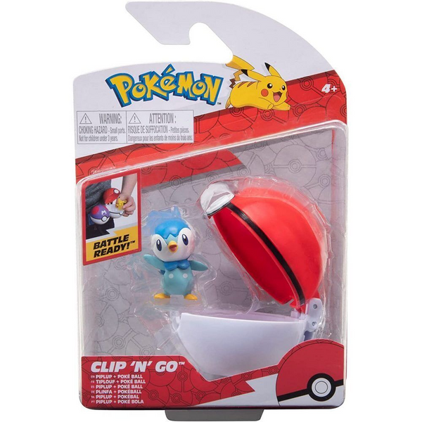 Pokémon Clip 'N' Go Piplup & Poké Ball